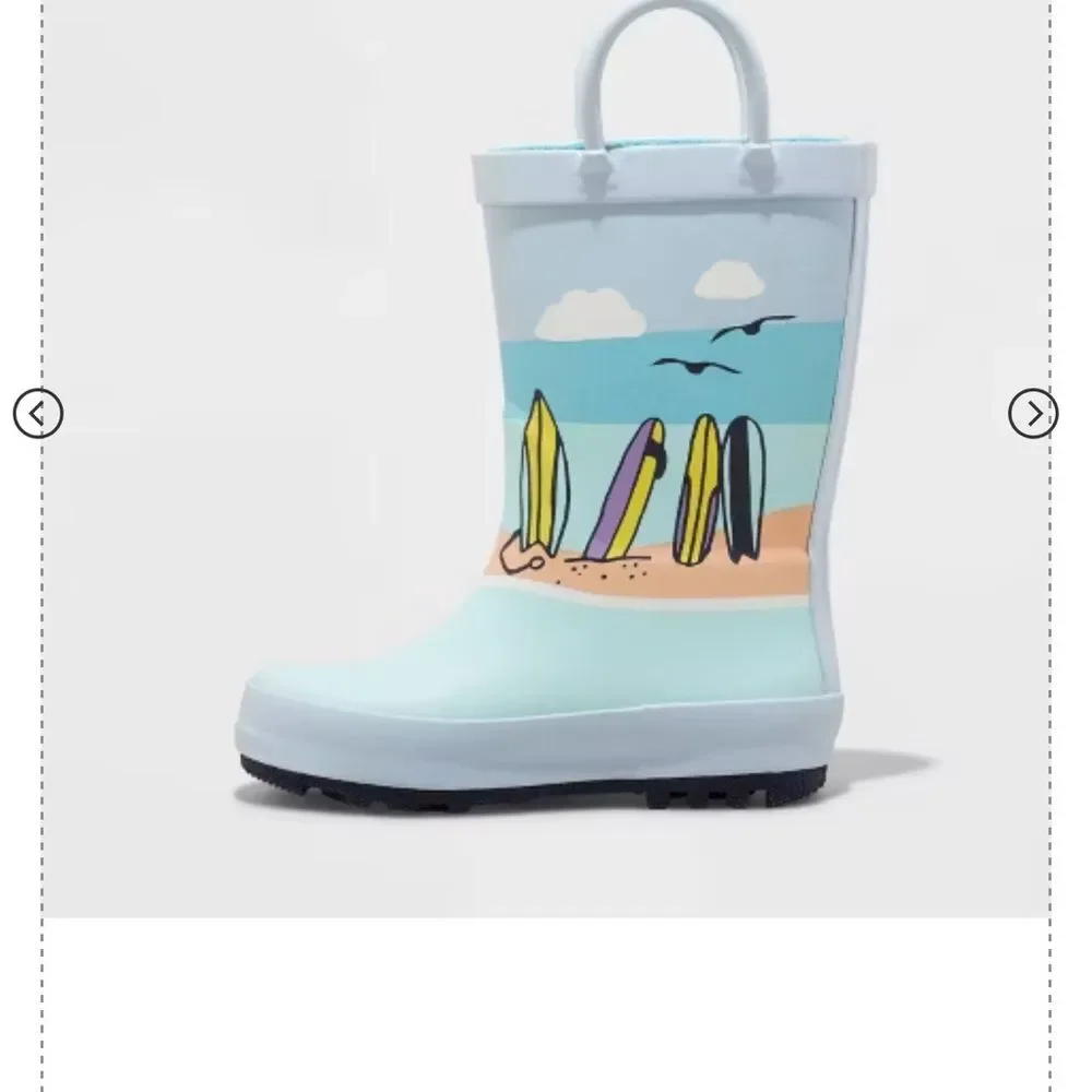 Cat & Jack Toddler Evan Rainboots - New size 11